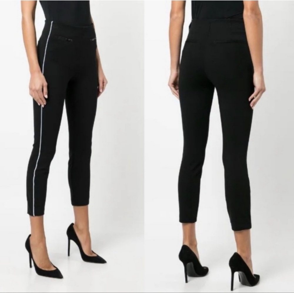 NWT! Spanx The Perfect Pant, Ankle Piped Skinny Classic Navy p/s